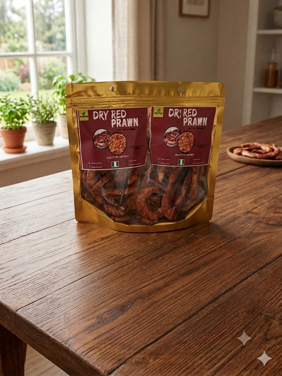 NIGERIAN DRIED RED PRAWN/SHRIMP
