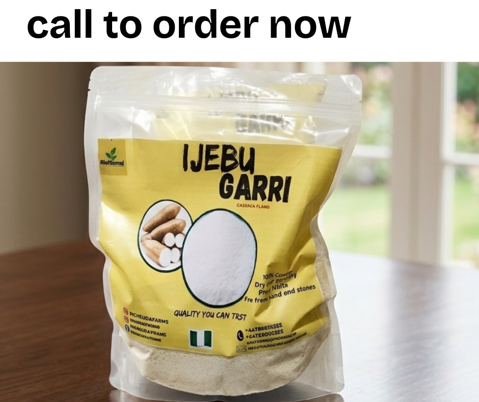 IJEBU GARRI 2KG - Premium Cassava Flakes
